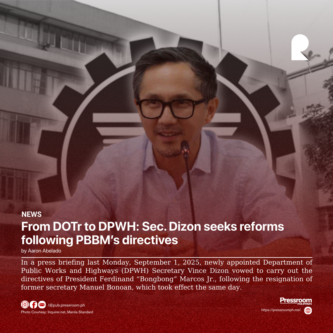 From DOTr to DPWH: Sec. Dizon seeks reforms following PBBM’s directives