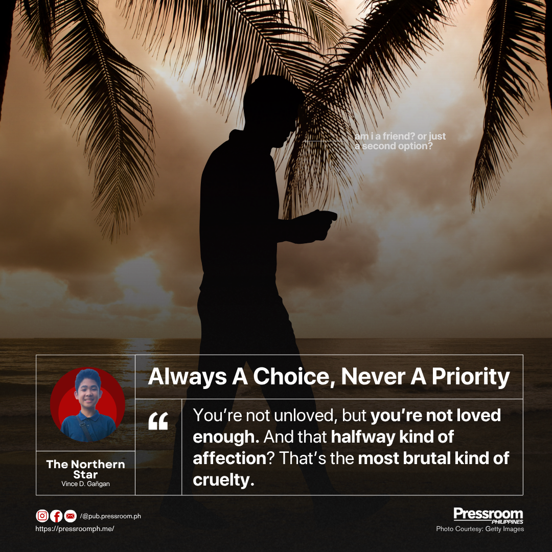 Always A Choice, Never A Priority