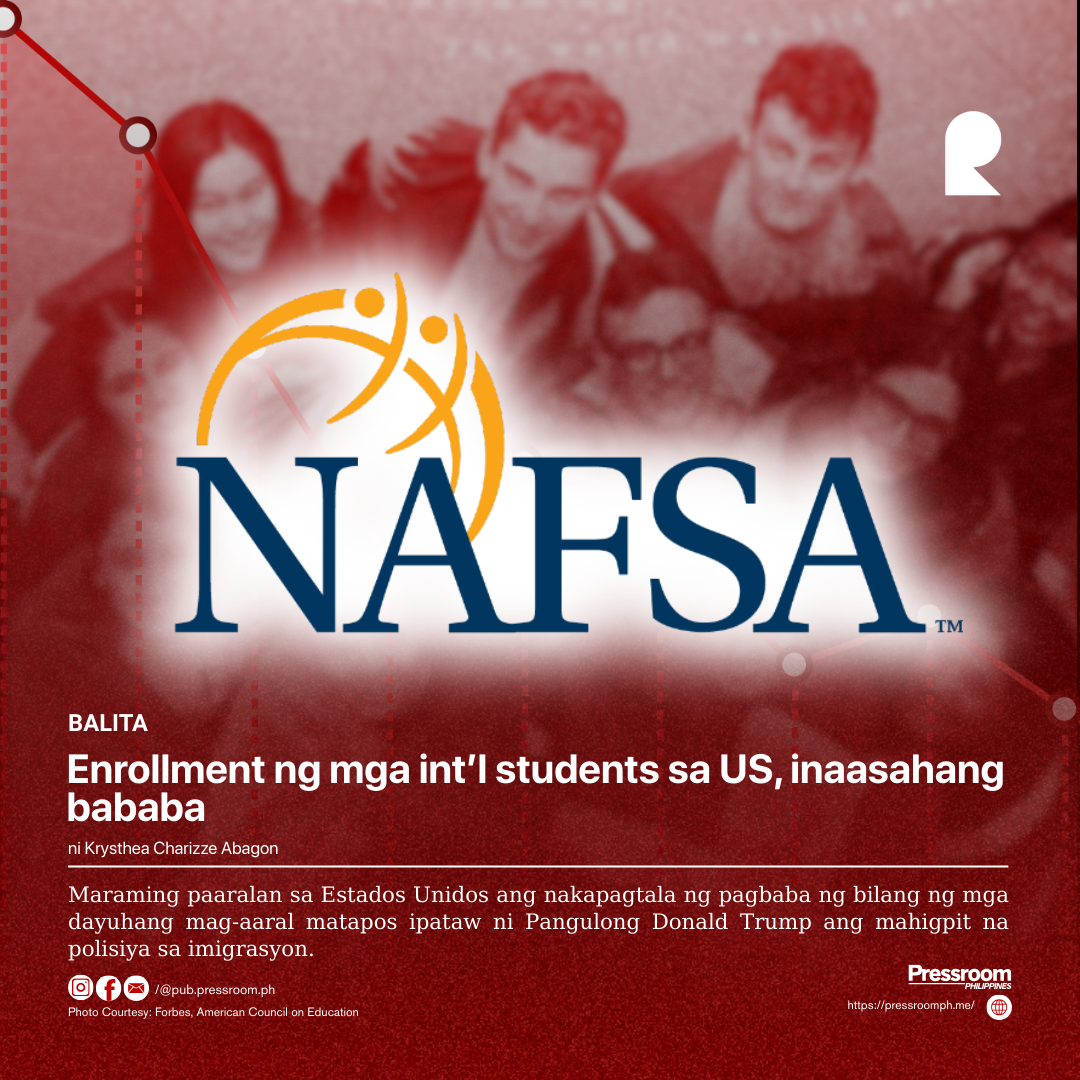 Enrollment ng mga int’l students sa US, inaasahang bababa