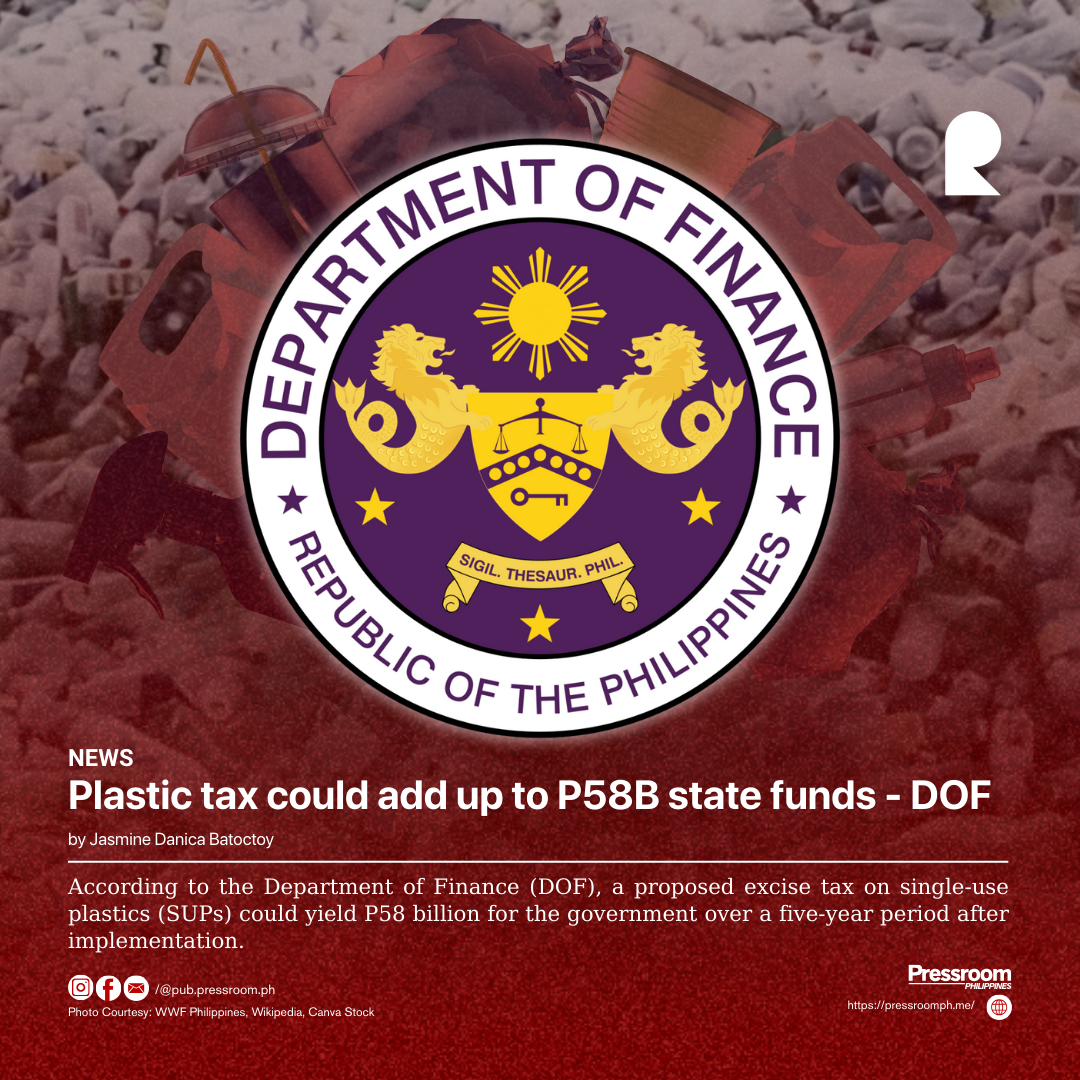Plastic tax could add up to P58B state funds - DOF