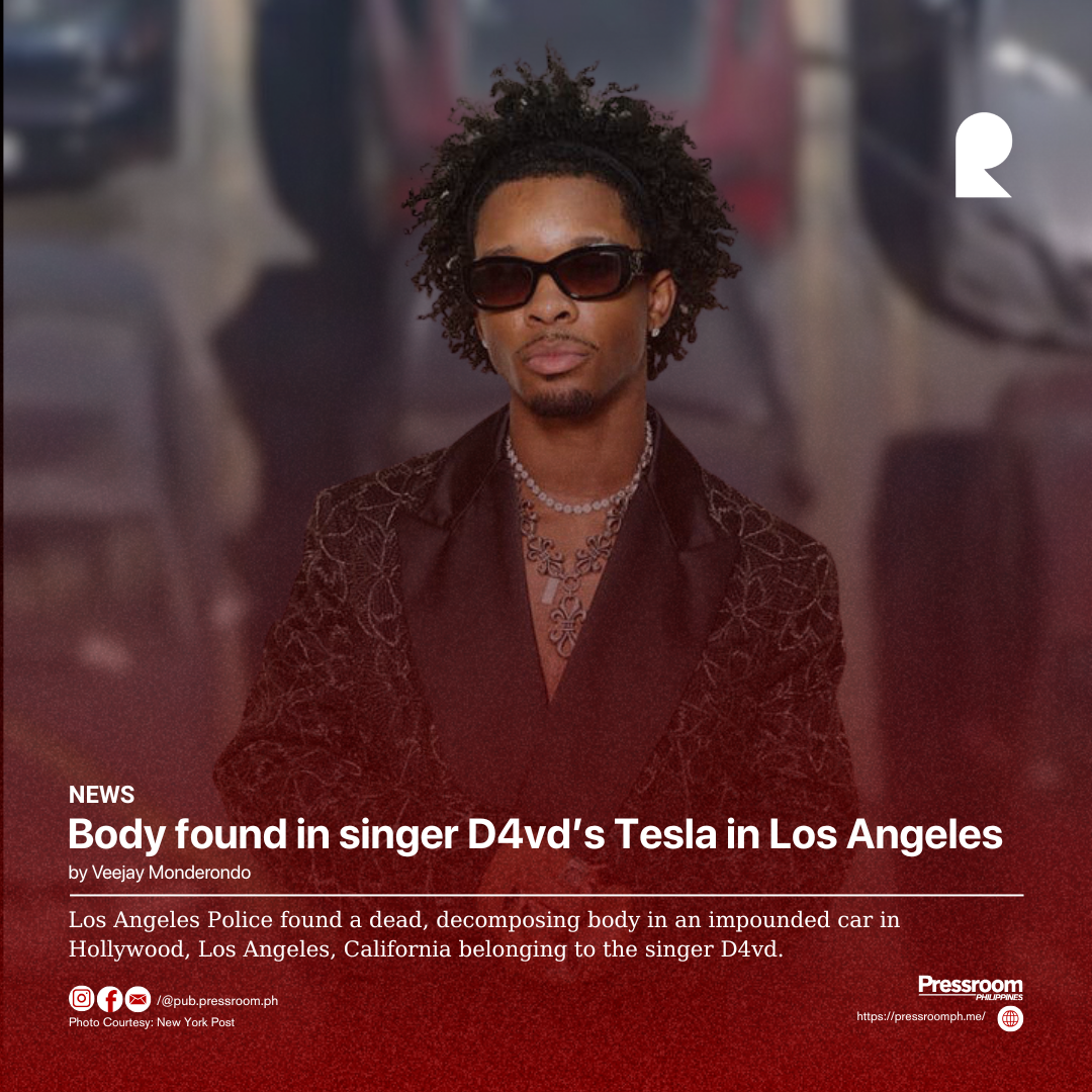 Body found in singer D4vd’s Tesla in Los Angeles 