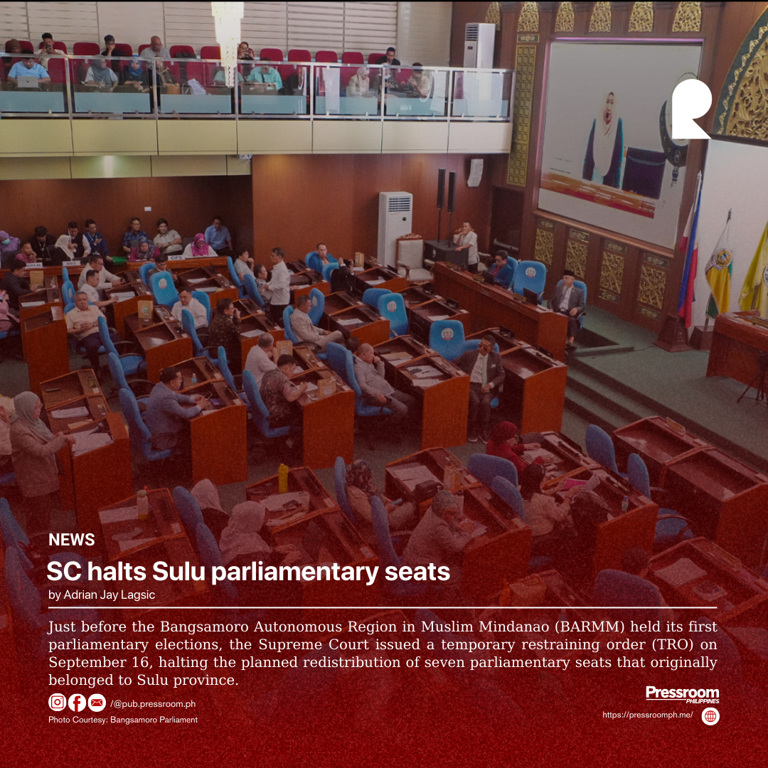 SC halts Sulu parliamentary seats
