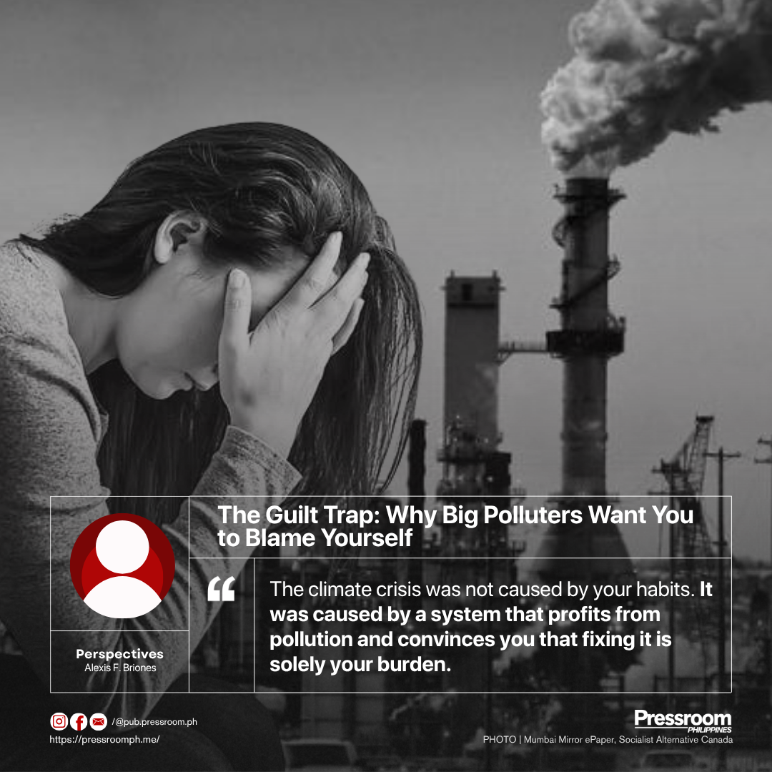 The Guilt Trap: Why Big Polluters Want You to Blame Yourself