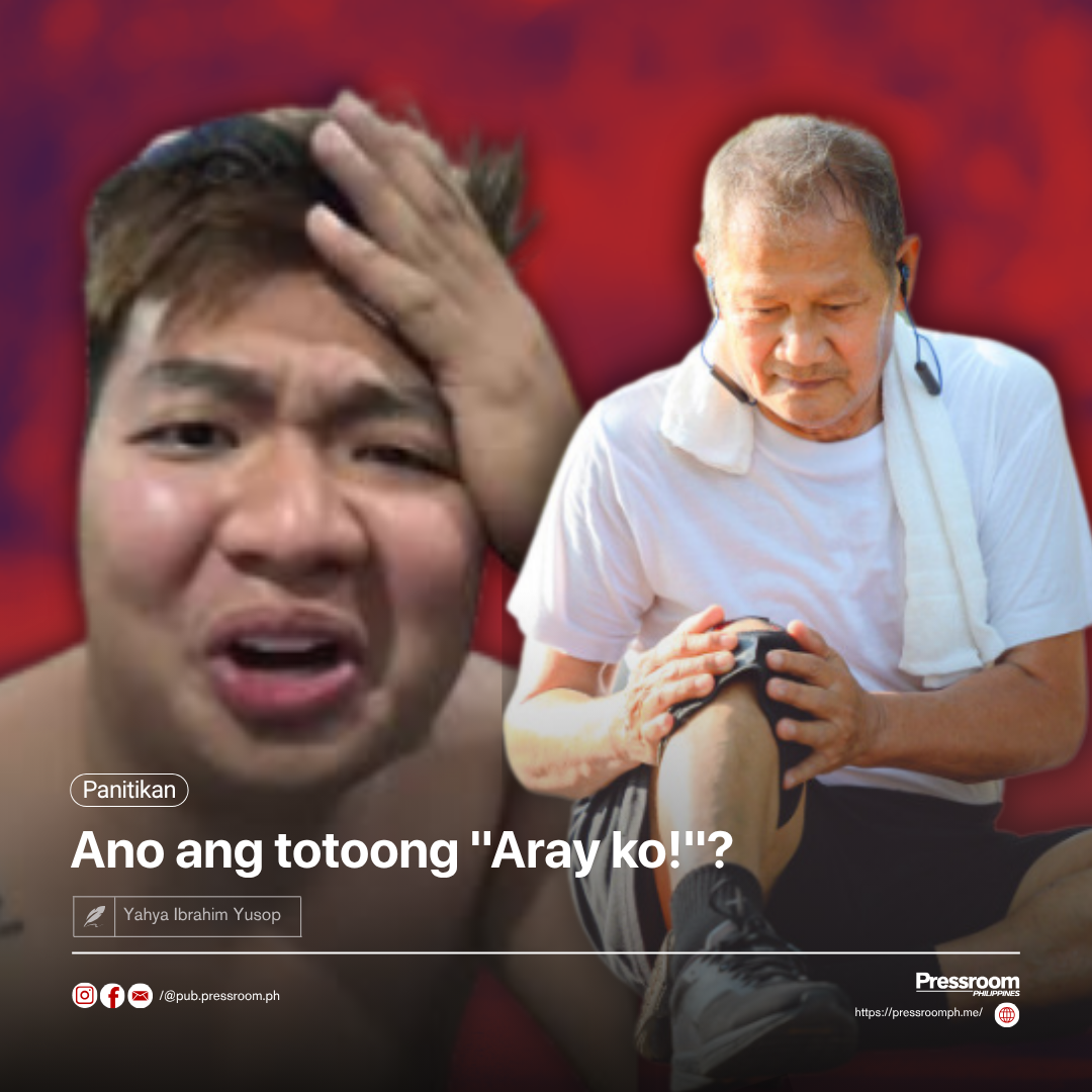 Ano ang totoong "Aray ko!"?