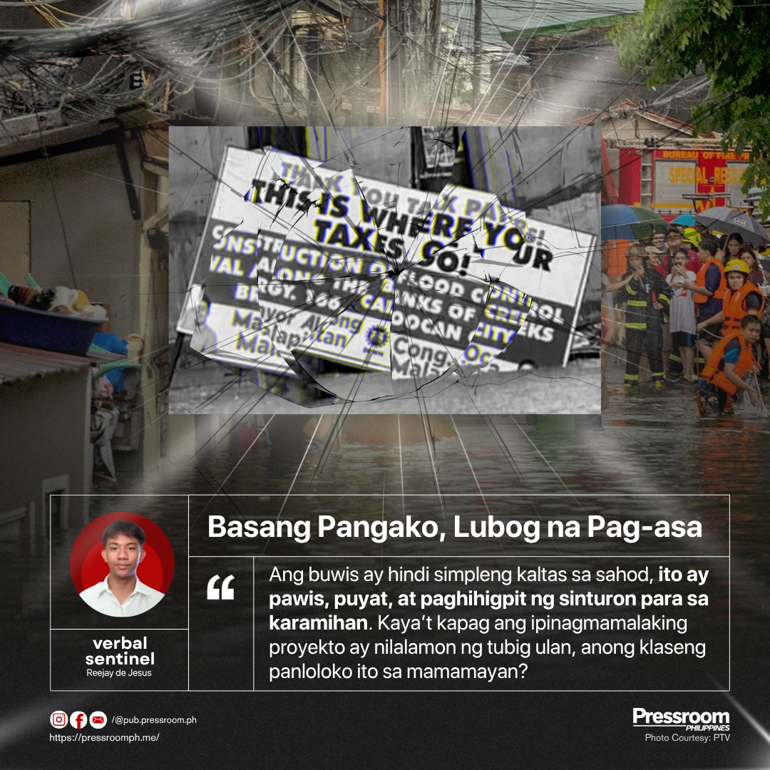 Basang Pangako, Lubog na Pag-asa