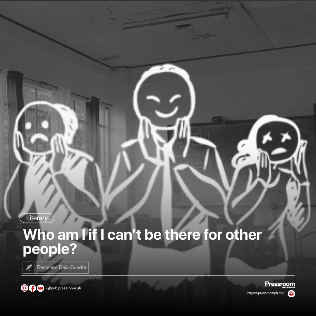 Who am I if I can’t be there for other people?