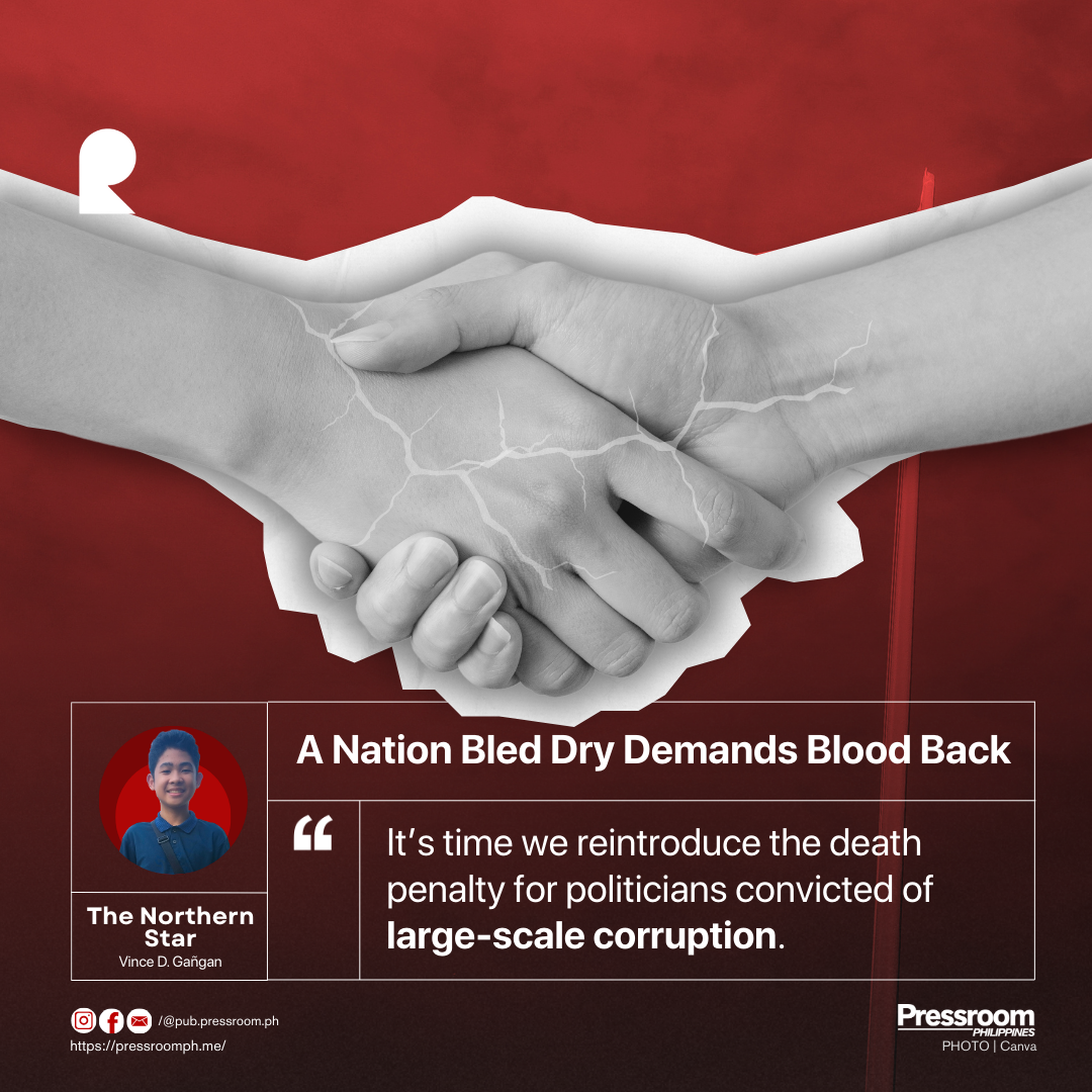 A Nation Bled Dry Demands Blood Back
