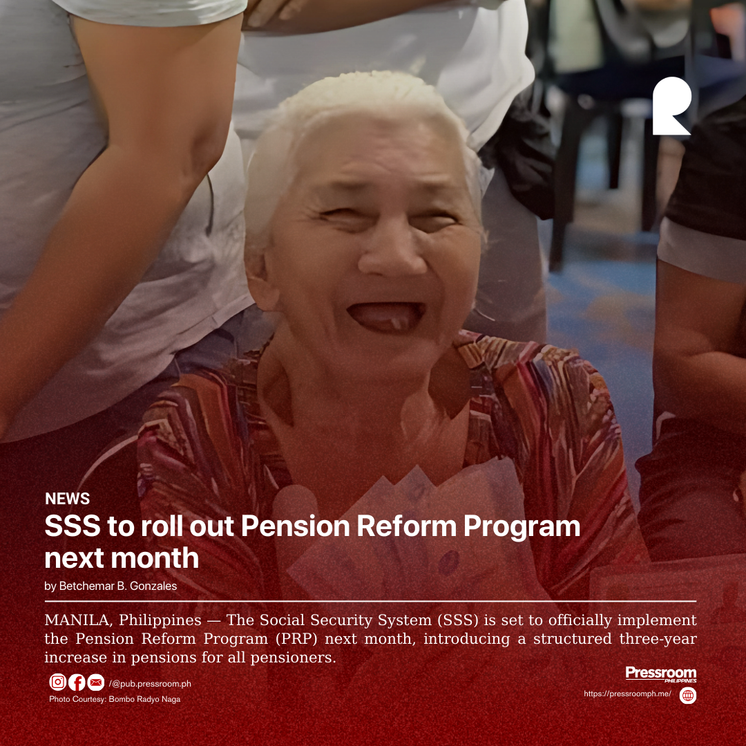 SSS to roll out Pension Reform Program next month