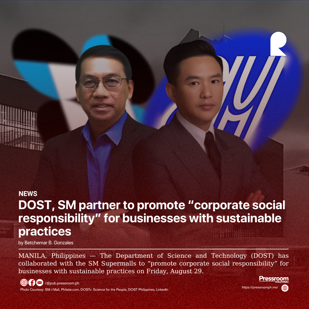 DOST, SM partner to promote “corporate social responsibility” for businesses with sustainable practices