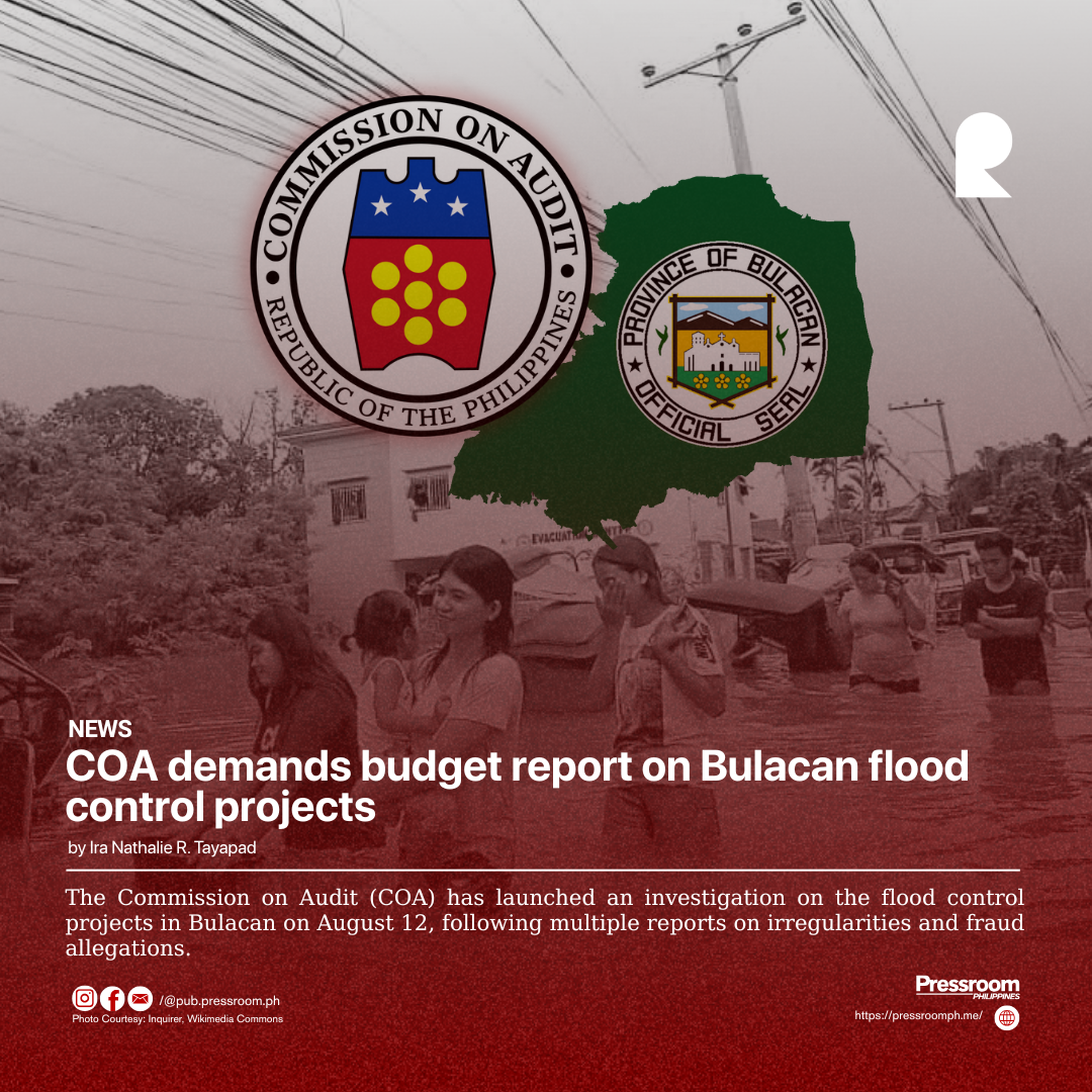 COA demands budget report on Bulacan flood control projects 
