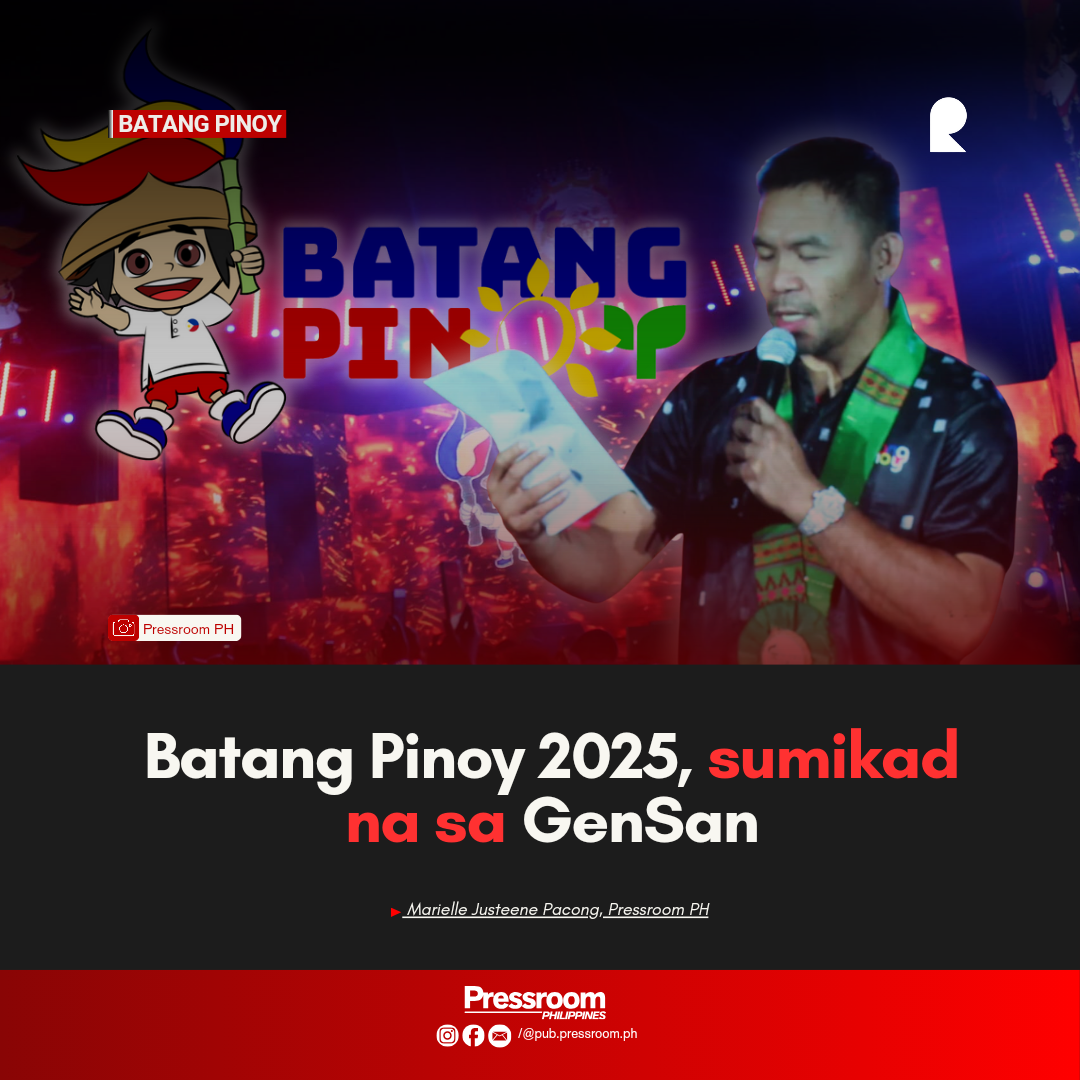 Batang Pinoy 2025, sumikad na sa GenSan