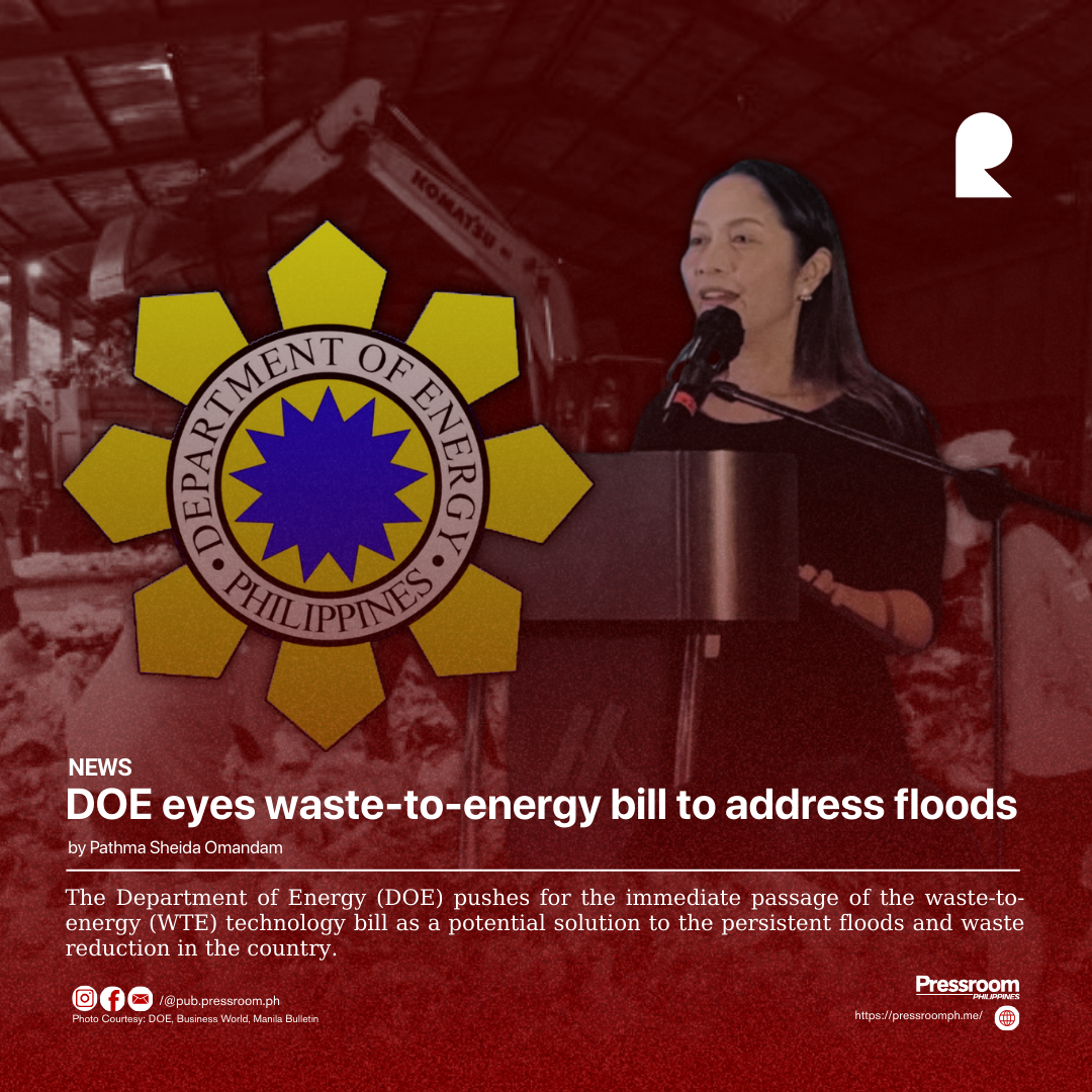 DOE eyes waste-to-energy bill to address floods
