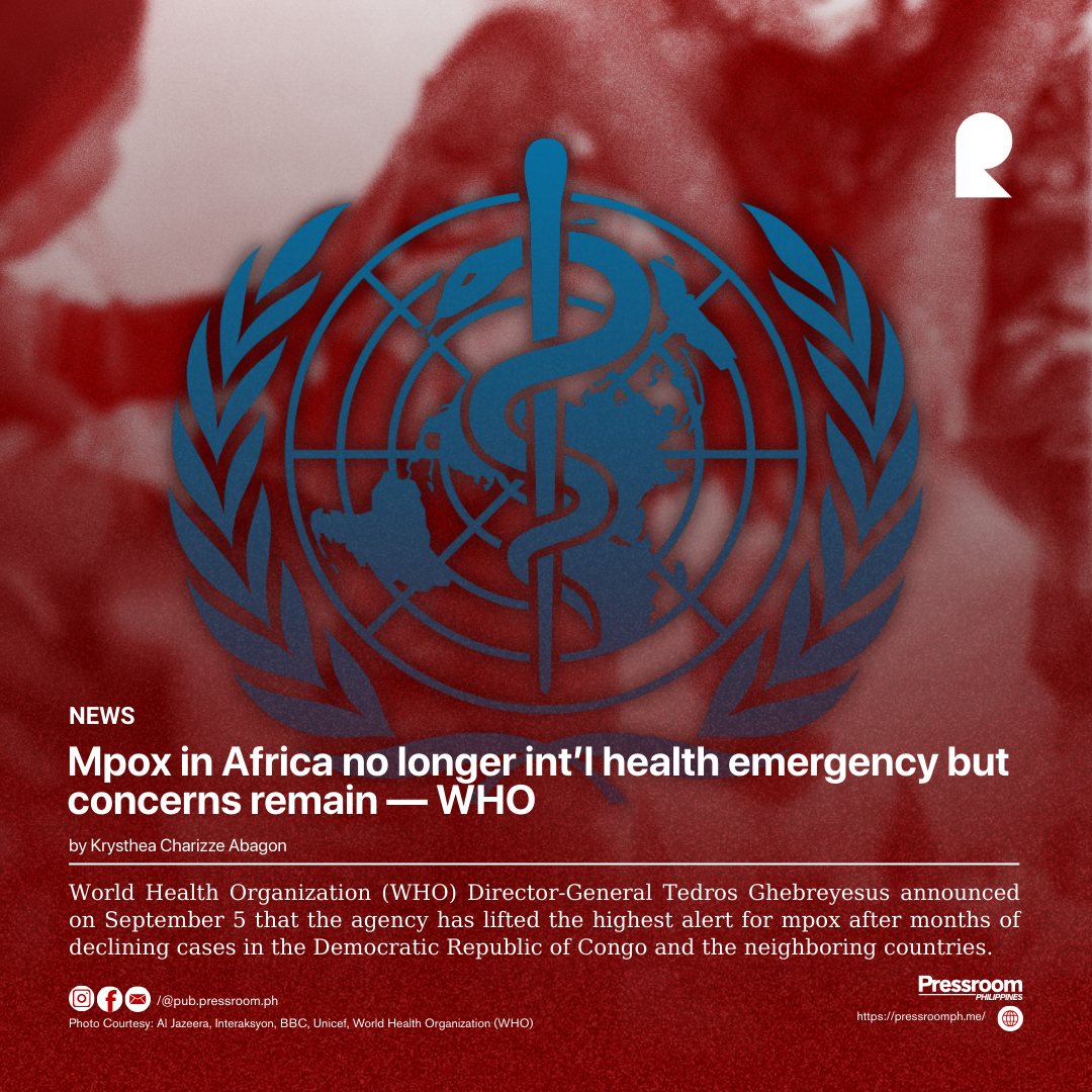 Mpox in Africa no longer int’l health emergency but concerns remain — WHO