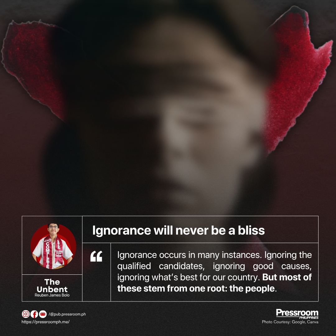 Ignorance will never be bliss