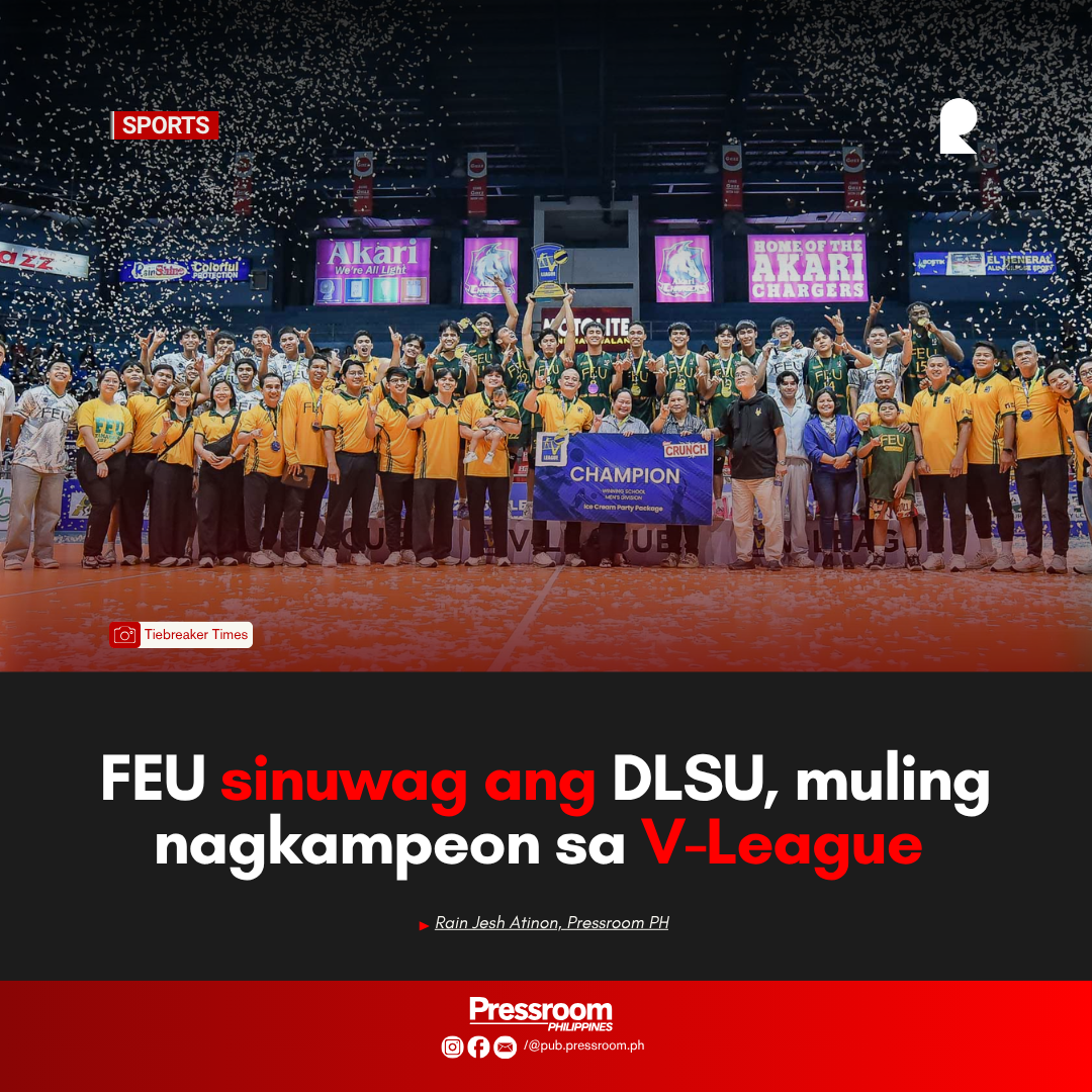 FEU sinuwag ang DLSU, muling nagkampeon sa V-League