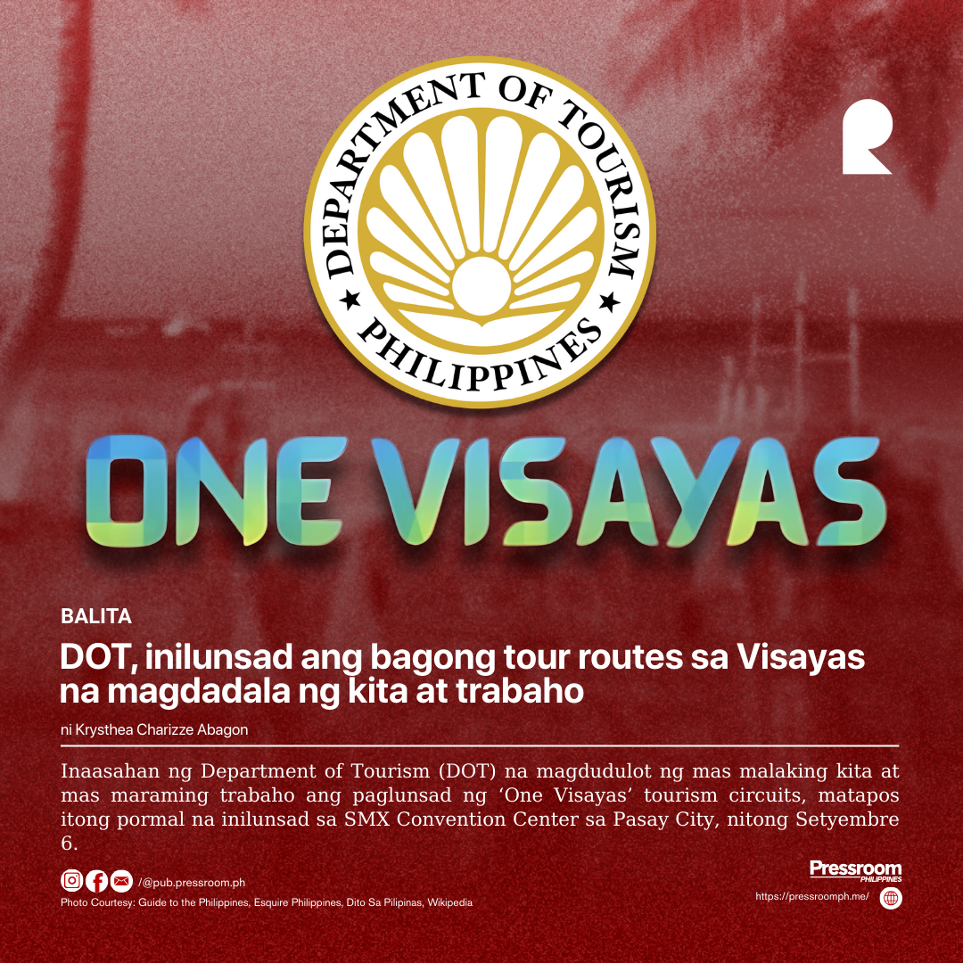 DOT, inilunsad ang bagong tour routes sa Visayas na magdadala ng kita at trabaho