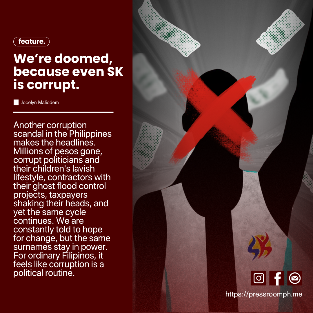 We're doomed, because even SK if corrupt